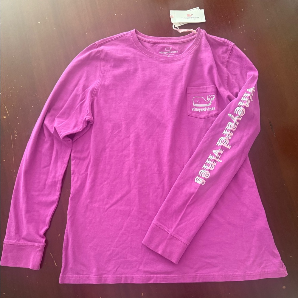 NWT- Vineyard Vines medium Long Sleeve Tee